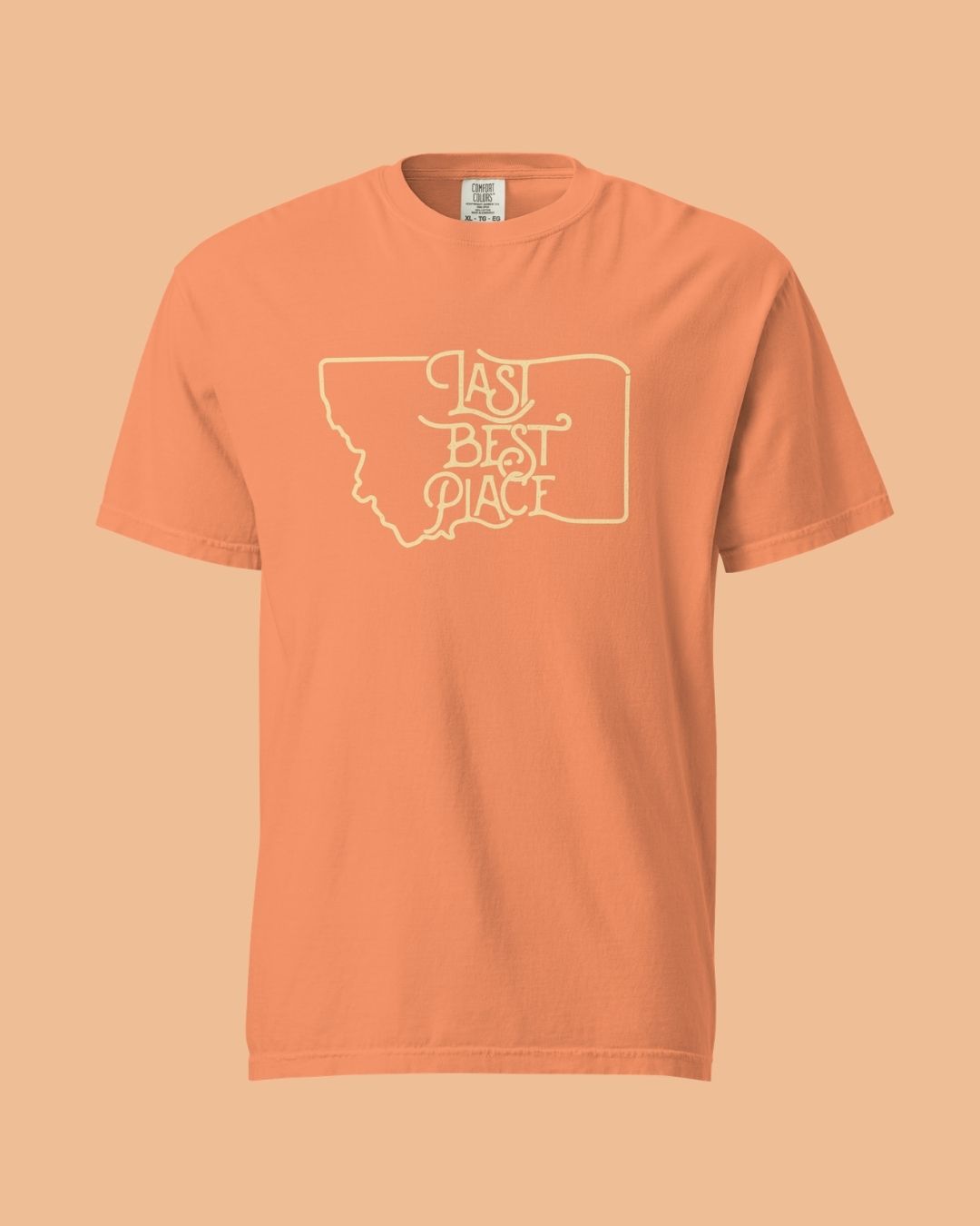 Montana Day Break-Dyed Men's Tee | Last Best Place