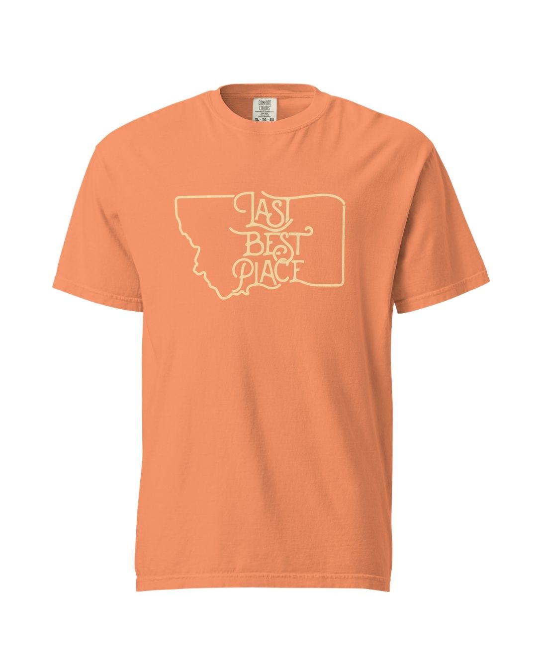Montana Day Break-Dyed Men's Tee | Last Best Place