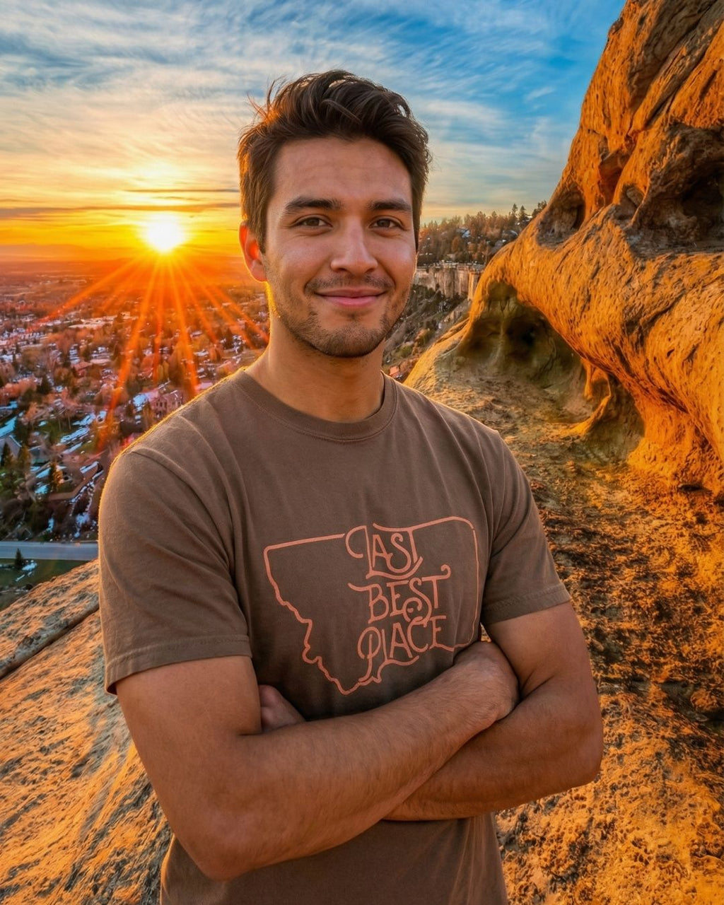 Montana Mud-Dyed Tee Men's Tee | Last Best Place