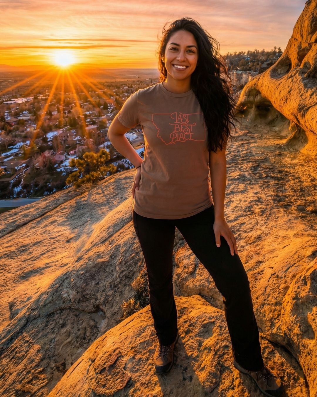 Montana Mud-Dyed Tee Women's Tee | Last Best Place