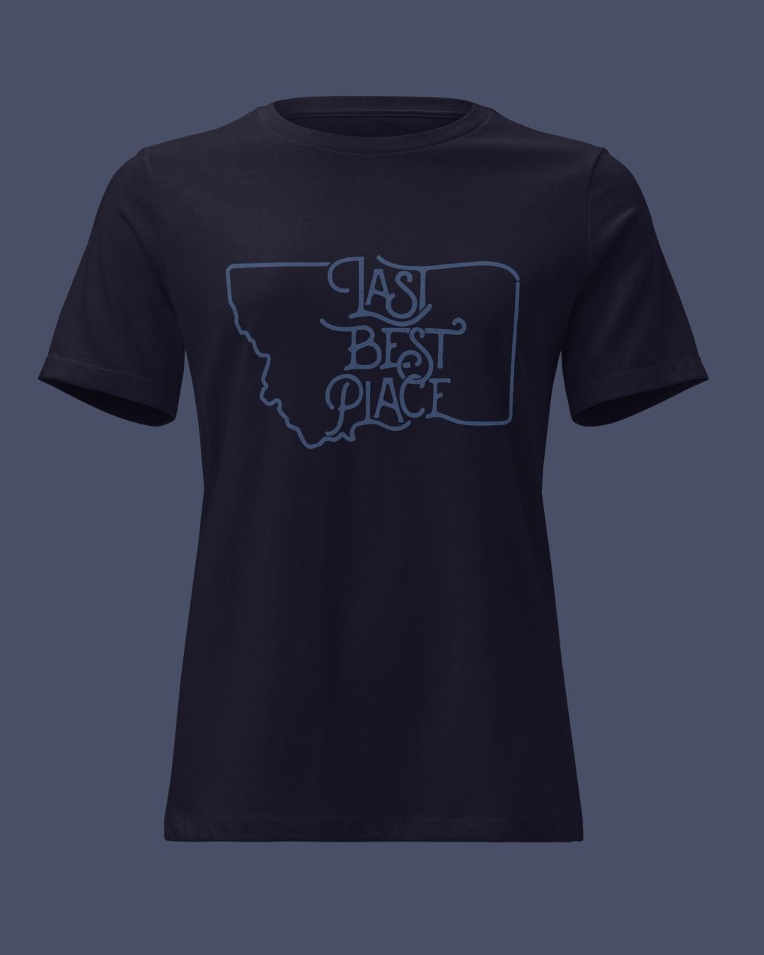 Montana Night Sky-Dyed Women's Tee | Last Best Place
