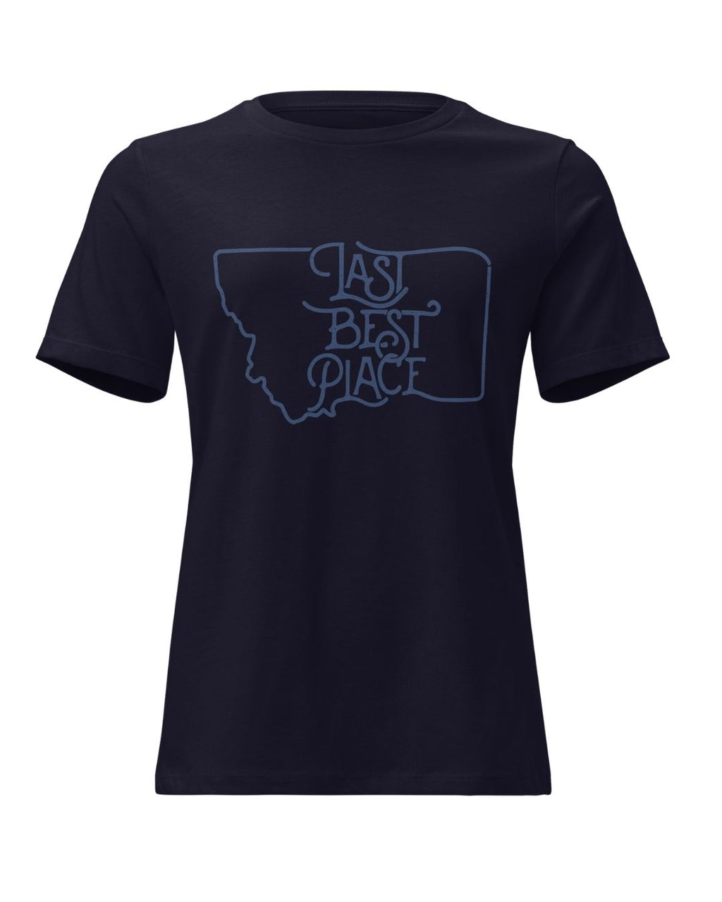 Montana Night Sky-Dyed Women's Tee | Last Best Place