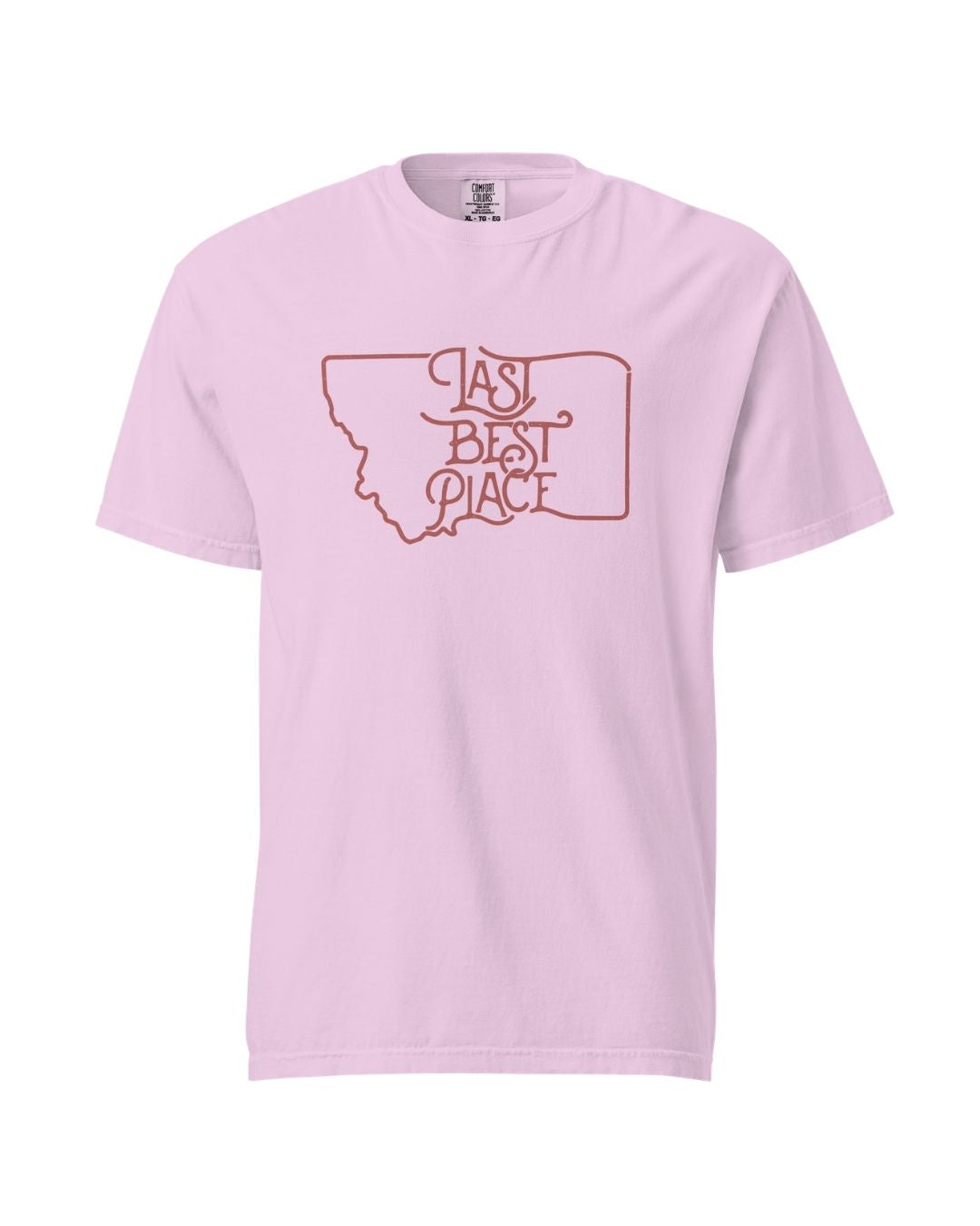 Montana Pink River Rock Men's Tee | Last Best Place