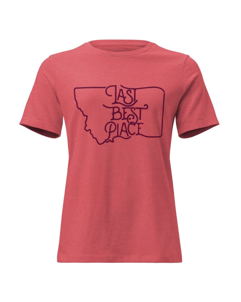 Montana Red River Rock-Dyed Women's Tee | Last Best Place