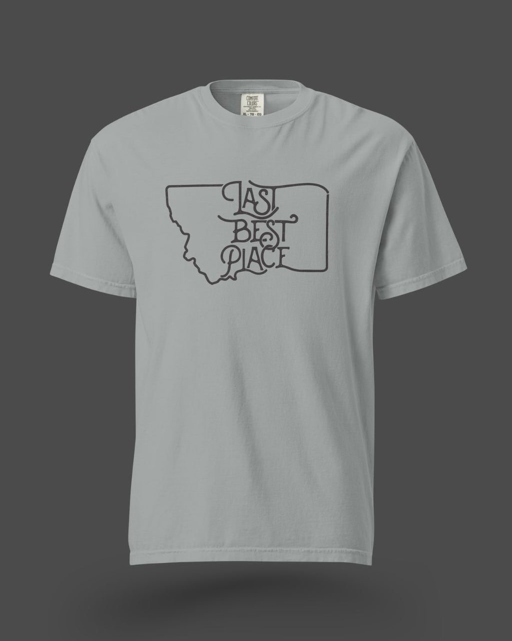Montana Stone-Dyed Men's Tee | Last Best Place