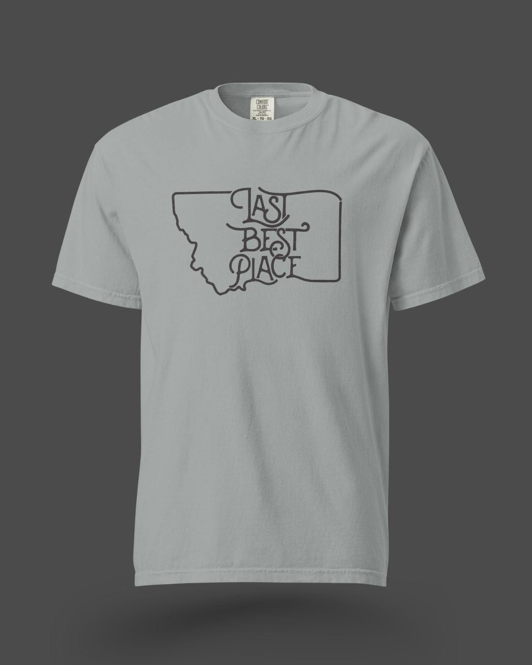 Montana Stone-Dyed Men's Tee | Last Best Place