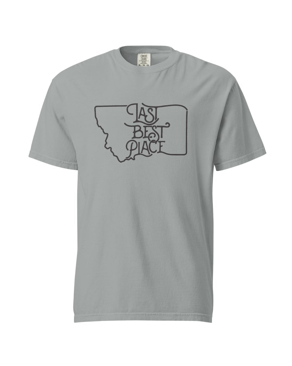 Montana Stone-Dyed Men's Tee | Last Best Place