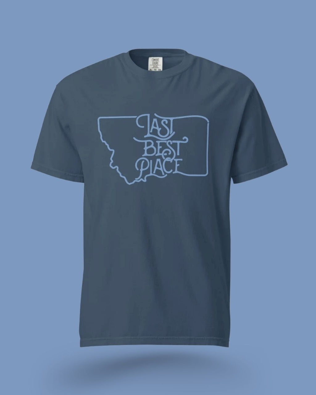 Montana Midnight dyed Men's Tee | Last Best Place