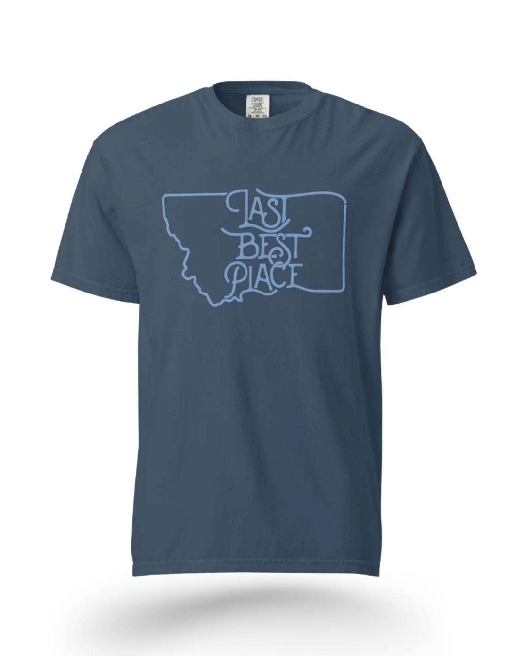 Montana Midnight dyed Men's Tee | Last Best Place